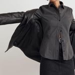 Madewell Women’s Darted Fitted Button-Up Shirt in (Re)generative Chino Size 6 Photo 1