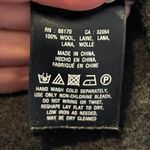 MOTH Charcoal Gray Black Waterfall Collar Sleeveless Wool Vest Cardigan XS/S Photo 4