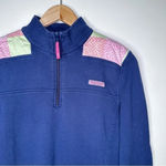 Vineyard Vines Martha’s Vineyard Women’s Quilted 1/4 Zip Sweatshirt Size Medium Photo 3