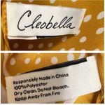 Cleobella  Anthropologie Polka Dot Marigold Yellow Scarf Photo 8