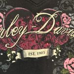 Harley Davidson Vintage 1990s Y2K Black Tank Top Marysville Washington Jrs Large Photo 8