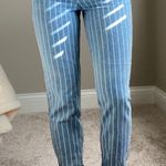 American Eagle Striped Mom Jeans Photo 0