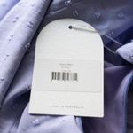 Rumer. Flocked Maxi Keyhole Dress. Purple Size XS Photo 11