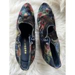 Madden Girl Floral Velvet Heeled Ankle Booties - Stylish & Chic Size 6.5 Photo 2