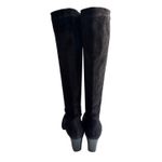 Robert Clergerie Knee High Black Sock Boots Size 8.5 Photo 3