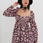 For Love & Lemons  Kate Long Sleeve Mini Dress Photo 0