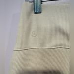 Lululemon white ivory softstreme straight pants Photo 4