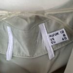 Princess Polly Sari Green Satin Long Sleeve Collared Mini Dress 8 Photo 5