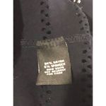 Premise Studio Womens Elbow Sleeve Crochet Open Front Cardigan Black Small NWT Photo 4