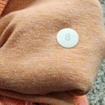 Lululemon  Neon Heather Pink Orange Coral Scuba Hoodie Size 8 Photo 7