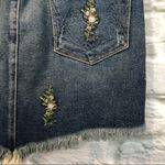 McGuire Denim McGuire 24” Izabel Floral Embroidered Denim Skirt Photo 6