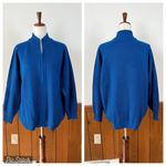 Lee Amazing Vintage 1960s/70s Bonnie Acrylic Zip Up Sweater! Photo 1