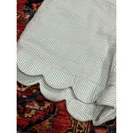 Lilly Pulitzer Buttercup Scallop Blue White Stripe Seersucker Shorts Size 0 Photo 2