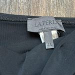 La Perla Italy RARE Vintage Black Bustier Cups Corset Dress Gold Hardware Photo 2