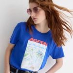 J.Crew NWT Aspen Broken-In Jersey T-Shirt Graphic Tee Short Sleeves Size XXS Photo 0