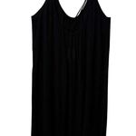 RAVIYA Criss Cross Maxi Dress Beach Swim Bathing Suit Cover Up Black NWT OS Size M Photo 3