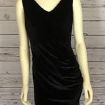 Miss ord Sexy Formal Velvet High Split Ruched Long Bodycon maxi dress size XL Photo 2