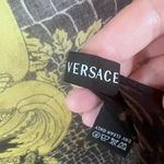Versace  SCARF MODAL CASHMERE SIGNATURE BAROQUE MEDUSA BLACK/GOLD/BROWN/WHITE Photo 9