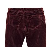 Sundance  Day & Night Burgundy Velveteen Jeans, Sz Petite 6 Photo 10
