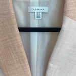 Topshop Tan/ Cream Oversized Blazer Photo 1
