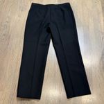 Peserico Design Black Tailored Dress Pants Womens Size 14 (IT 50) Made in Italy Photo 6