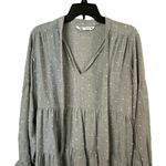 ZARA  Gray Dot Dress Size Medium Limited Edition Photo 3