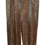 Torrid Sequin Flex Pull On Wide Leg Pants Women’s 3X Champagne Gold High-rise Photo 0