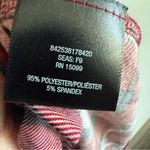 Joe Boxer Plaid Red and White Women’s Shirt Size L Photo 9