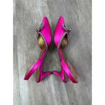 Lilly Pulitzer  Cerise Pink Ryley Slingback Pump Jewel Bow Kitten Heels Size 7.5 Photo 10