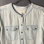 Loft Ann Taylor  The‎ Softened Shirt Light Chambray Photo 1