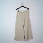 Free People Hailey Cotton Chunky Knit Stretch Flared Crop Sweater Pants Alfalfa Photo 3