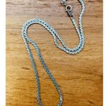 Sweet Pea 925 Sterling Silver Braided Flat Chain Necklace 17' 9.88 Grams‎ Sweet Sterling Photo 7