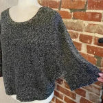 Free People Last chance - Marled Knit 3/4 Wide Sleeve Drop Shoulder Sweater XS Photo 1