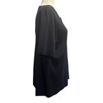 Peruvian Connection Black Embroidered Pima Cotton T-Shirt XL Peru Photo 3