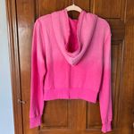 American Eagle  Pink Ombre Zip-Up Hoodie Size Large Photo 3