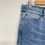 Soft Surroundings  Light Wash Pull On Jeans Womens M Blue Denim Stretch Waist Photo 5