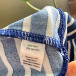 Cabaña life swim‎ Navy and White Striped Zip Photo 6