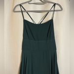Lulus  Dreamy Romance Forest Green Backless Maxi Dress Small Photo 7
