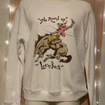 Lucky Brand Graphic Sweatshirt with Rodeo Design by Los Angelos size small Photo 0