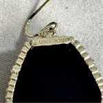 Kendra Scott  Corley Black and Gold Earrings Photo 4