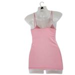 American Eagle Cinched Front Tank Top V-Neck Spaghetti Straps Blush Pink Size XS Photo 1