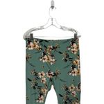 LuLaRoe Green floral leggings tall & curvy butter soft TC whimsical modern Photo 1