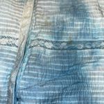 Love Shack Fancy Blue Tie Dye Edie Midi Botton Down Dress READ Photo 5