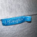 J. McLaughlin  Ombré Cotton Open Front Lightweight Cardigan Sweater Size Medium Photo 3