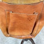 Patricia Nash  Vintage Patch leather saddle bag Nepali Coast Hawaii suede inside Photo 12
