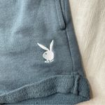 Playboy by Pacsun Dark Green Logo Lounge Shorts Photo 1