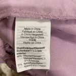 J.Crew XS Tank Top Lace Ruffle Neck Lavender Purple Pastel Pink Scalloped Photo 4