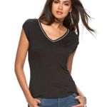 Jennifer Lopez  V-neck rhinestone tee size x-small Photo 0