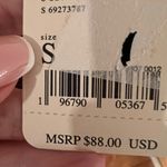 Free People  Juicy Deep Wine Waffle Knit Cowl Neck Oversized Sweater Small NWT Photo 7