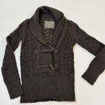 Old Navy vintage cardigan sweater for women, brown, button down, long sleeves, size s Photo 5